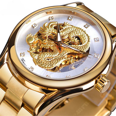 Reloj Automático Mecánico Hueco con Correa de Acero y Resistencia al Agua - Image 11