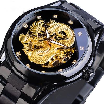 Reloj Automático Mecánico Hueco con Correa de Acero y Resistencia al Agua - Image 14