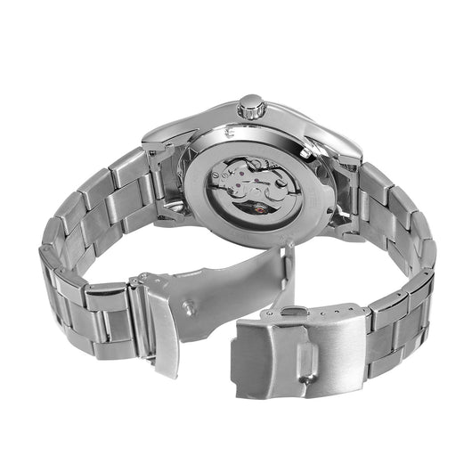 Reloj Automático Mecánico Hueco con Correa de Acero y Resistencia al Agua - Image 16