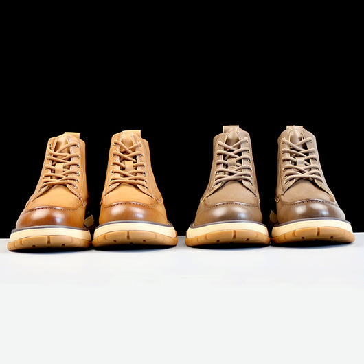 Botas Martin de Trabajo Estilo Británico con Suela Amortiguadora y Soporte Reforzado - Image 8