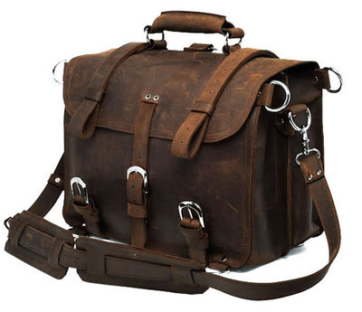 Bolsa de Viaje en Cuero Crazy Horse - Image 15