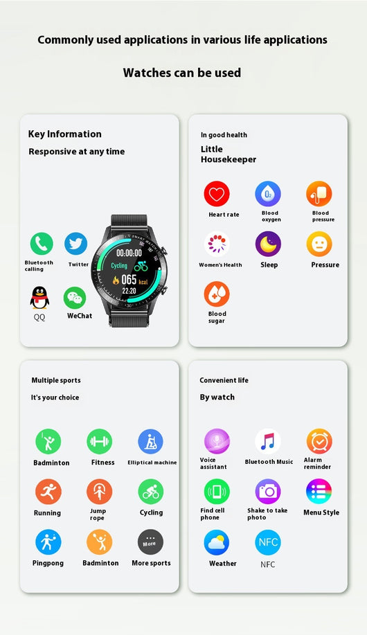 Pulsera Deportiva Inteligente GT3 - Monitor de Salud Completo - Image 16