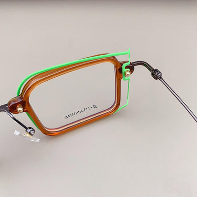 Gafas Cuadradas Personalizadas con Protección Azul para Hombre y Mujer - Image 33