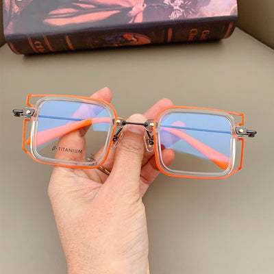 Gafas Cuadradas Personalizadas con Protección Azul para Hombre y Mujer - Image 38