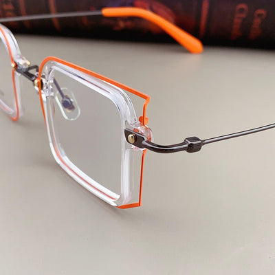 Gafas Cuadradas Personalizadas con Protección Azul para Hombre y Mujer - Image 39