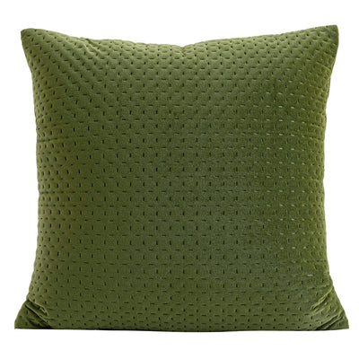 Almohada Decorativa Plisada Verde en Relieve 3D - Image 19