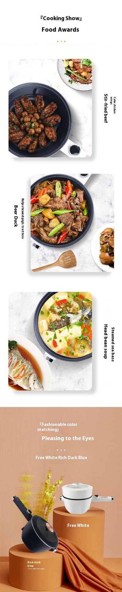 Olla Inteligente Automática Todo en Uno para Cocinar - Image 22