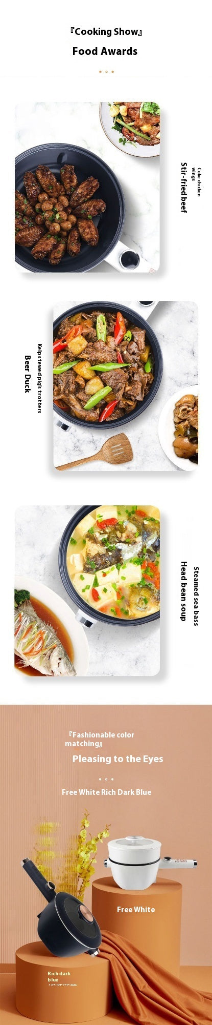 Olla Inteligente Automática Todo en Uno para Cocinar - Image 22
