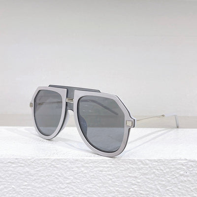 Gafas de Sol Oversized con Estampado Leopardo Negro para Mujer - Image 12