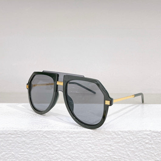 Gafas de Sol Oversized con Estampado Leopardo Negro para Mujer - Image 13