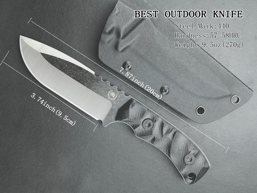 Cuchillo de Supervivencia Táctica para Defensa Personal y Aventura - Image 13