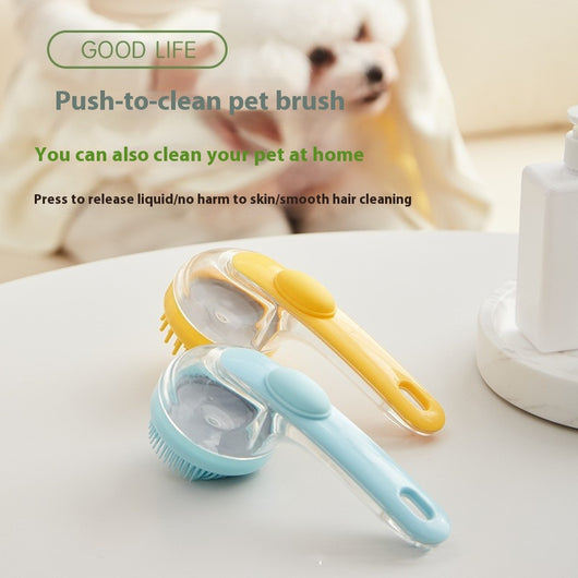 Cepillo de Baño para Mascotas con Mango Largo - Grooming Profesional para Perros y Gatos - Image 11