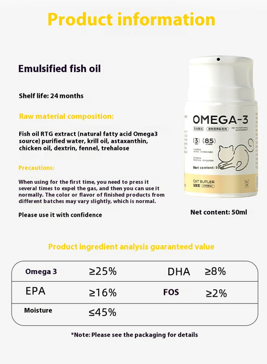 Aceite de Pescado Premium para Gatos - Cat Butler - Image 8