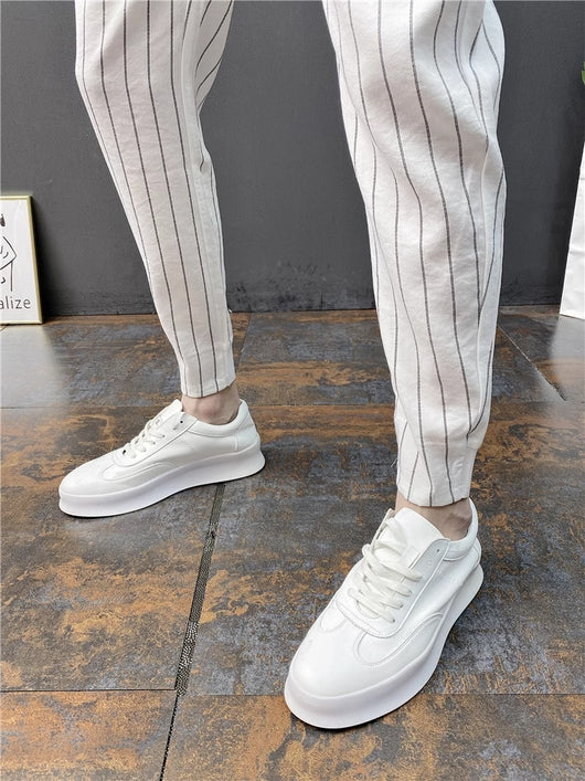 Pantalones Casuales Slim Fit Hombre con Rayas Verticales para Primavera y Verano - Image 28