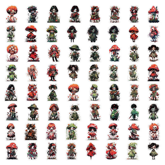 Funda para Celular Zombie Horror con Stickers Impermeables Diseño Thriller - Image 16