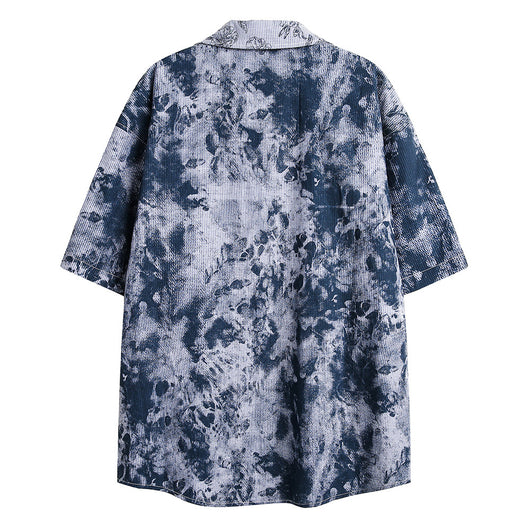 Camisa para Hombre con Bordado Floral Calado - Image 24