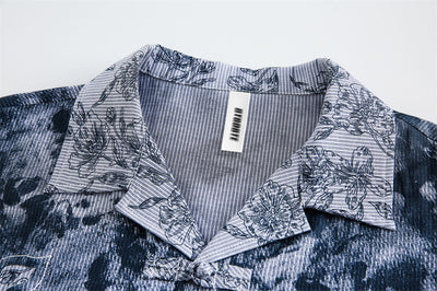 Camisa para Hombre con Bordado Floral Calado - Image 30