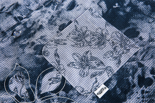 Camisa para Hombre con Bordado Floral Calado - Image 31