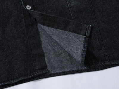 Camisa Denim Suelta Verano para Hombre - Image 14