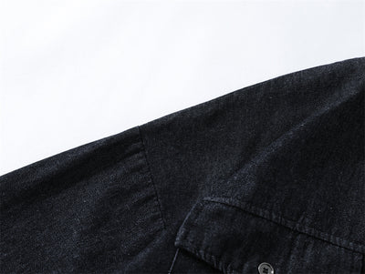 Camisa Denim Suelta Verano para Hombre - Image 18