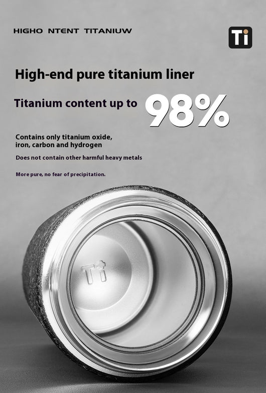Vaso Térmico de Titanio Puro con Separador de Té - Antibacteriano Inteligente - Image 20