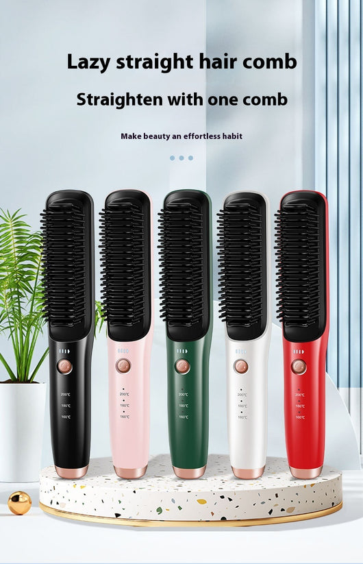 Plancha y Rizador de Cabello Inalámbrico 2 en 1 con Tecnología Dual - Image 13