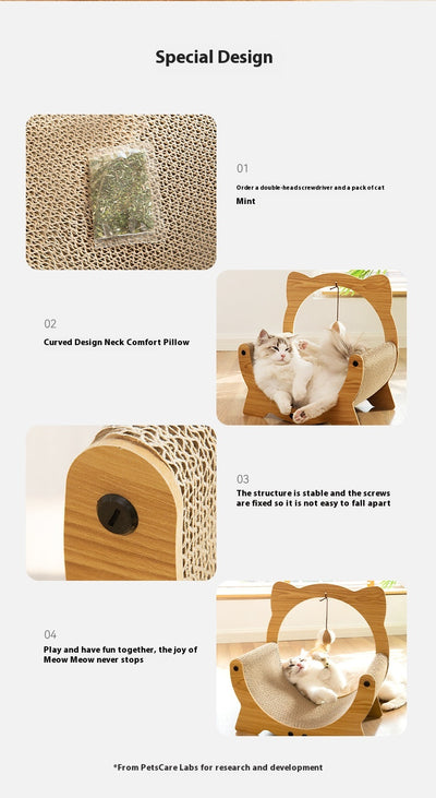Rascador para Gatos Resistente y Cómodo sin Desprendimiento - Image 14