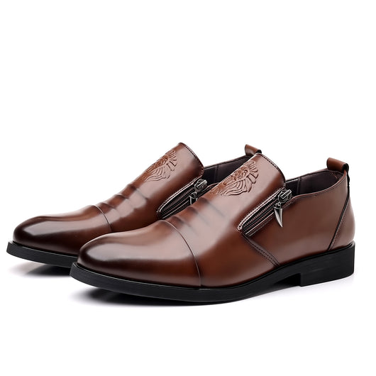 Zapatos Casuales de Cuero para Hombre con Articulaciones Flexibles - Image 19