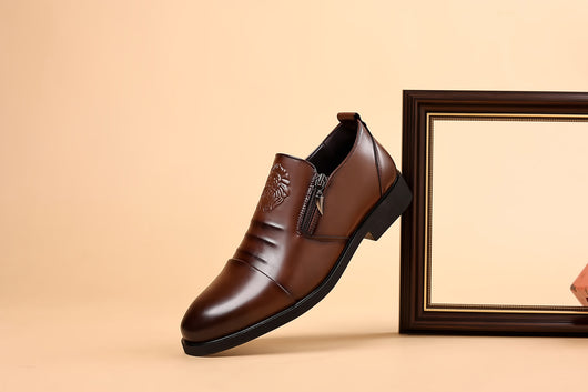 Zapatos Casuales de Cuero para Hombre con Articulaciones Flexibles - Image 31