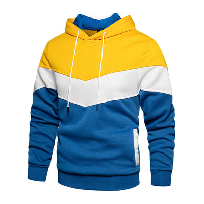 Camiseta Combinada de Colores para Hombre - Estilo Europeo y Americano - Image 17