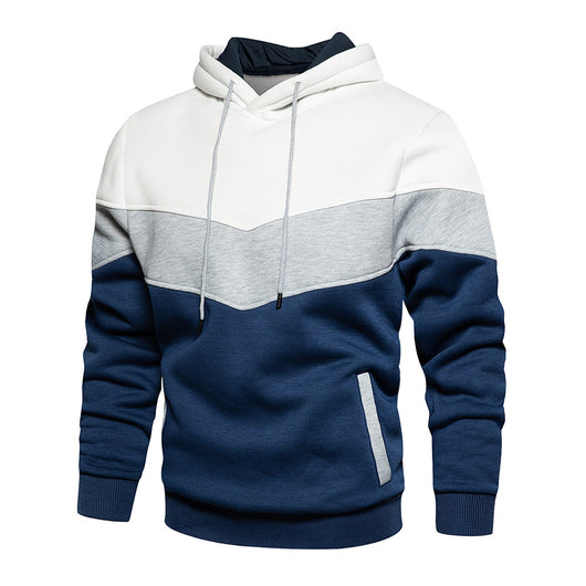 Camiseta Combinada de Colores para Hombre - Estilo Europeo y Americano - Image 20