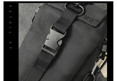 Bolsa Bandolera Táctica Nylon para Hombre - Image 10