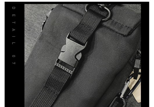 Bolsa Bandolera Táctica Nylon para Hombre - Image 10
