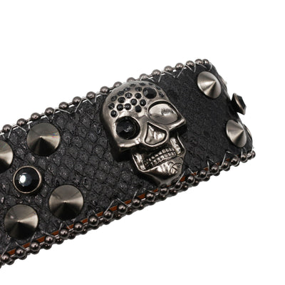 Cinturón Mujer Y2K con Incrustaciones de Diamantes y Patrón de Serpiente - Image 72