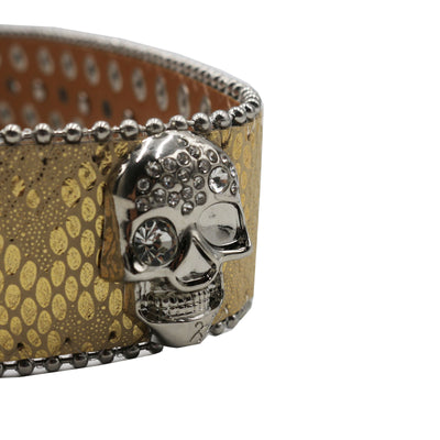 Cinturón Mujer Y2K con Incrustaciones de Diamantes y Patrón de Serpiente - Image 81