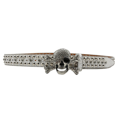 Cinturón Mujer Y2K con Incrustaciones de Diamantes y Patrón de Serpiente - Image 84