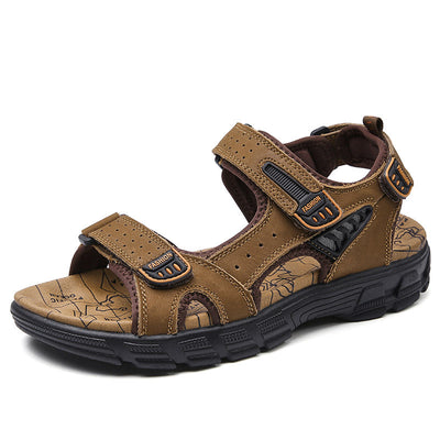 Sandalias Plataforma Hombre Cuero Genuino - Comodidad Total para Playa y Casual - Image 9