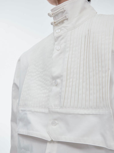Camisa Estilo Chino Moderno con Cuello Mao y Hebilla - Image 12
