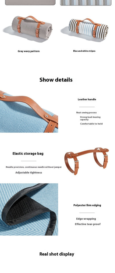 Manta Impermeable para Picnic con Diseño Estampado - Image 20