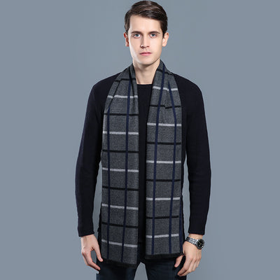 Bufanda Escocesa de Abrigo Suave con Toque Cashmere - Image 67