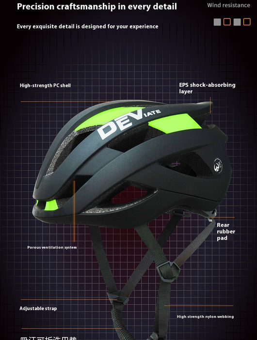 Casco de Bicicleta Integral Deportivo Unisex con Red Protectora y Ventilación - Image 13