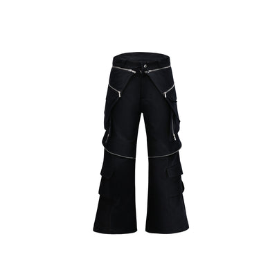 Pantalones Casuales para Hombre con Bolsillos de Cierre Metálico - Image 16