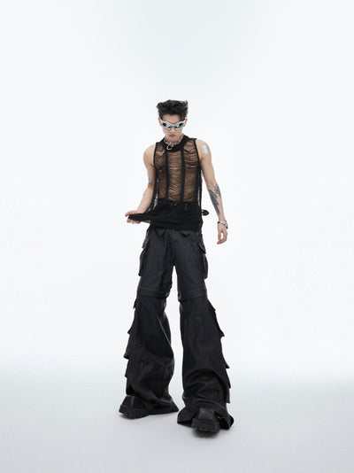 Chaleco Tejido Slim Fit con Detalles Calados - Image 15