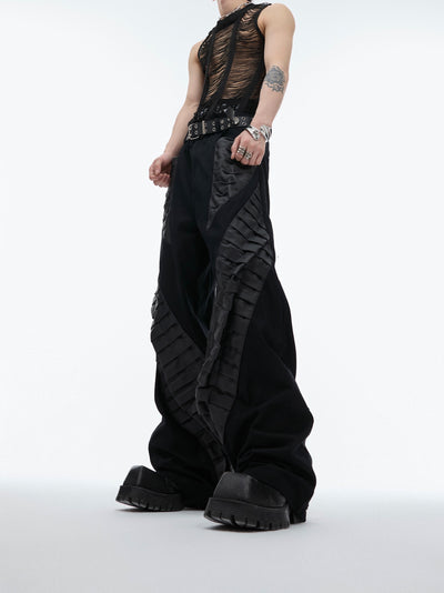 Pantalones Casuales Holgados con Costura Relajada - Image 16