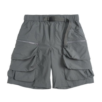 Shorts de Trabajo Hombre Verano Cintura Ajustable Bolsillos Amplios Diseño Funcional - Image 14