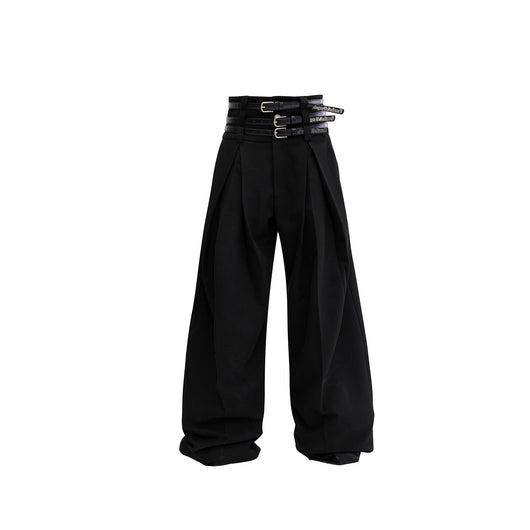 Pantalón Recto de Cintura Alta Holgado y Casual - Image 15