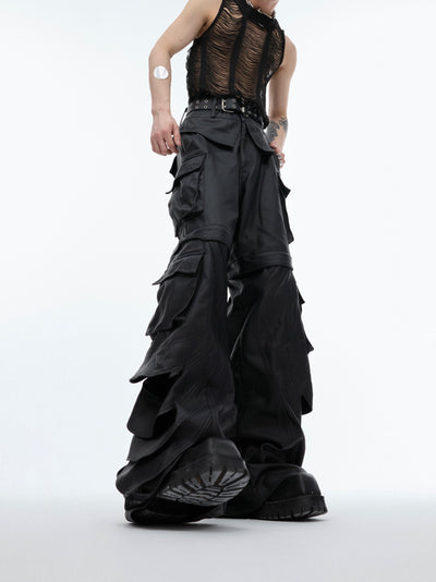Pantalones Bootcut Casuales con Diseño Calado para Hombre - Image 13
