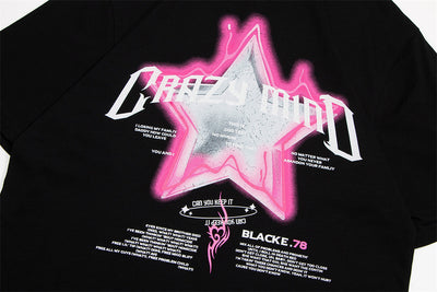 Playera Estampada con Estrella de Cinco Puntas para Hombre - Image 28