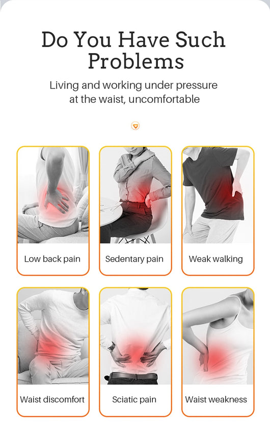 Dispositivo de Tracción Lumbar Eléctrico con Masaje Vibrador para Alivio de Espalda - Image 13