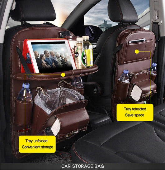 Organizador de Asiento Trasero para Auto - Bolsa Multifunción Impermeable - Image 24